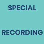 SPECIAL RECORDING - NO CE CREDITS